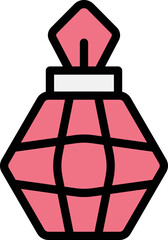 Perfume Vector Icon Design Illustration