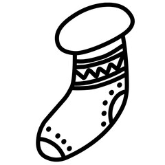 Doodle Christmas icon