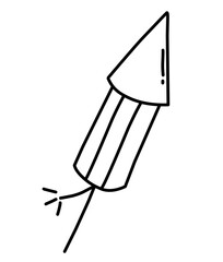 Doodle New Year icon