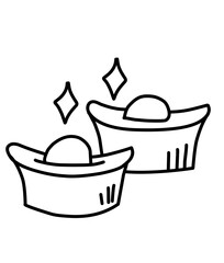 Doodle New Year icon