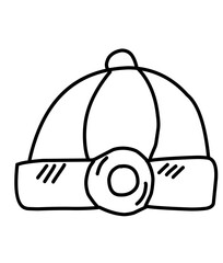 Doodle New Year icon