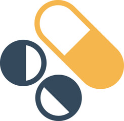 Pills Vector Icon
