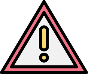 Danger Vector Icon Design Illustration