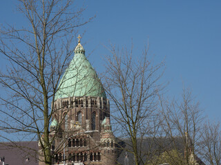 Die Stadt Haarlem in den Niederlanden