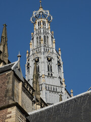Fototapeta na wymiar Die Stadt Haarlem in den Niederlanden