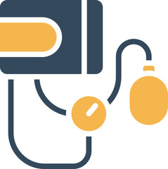 Sphygmomanometer Vector Icon
