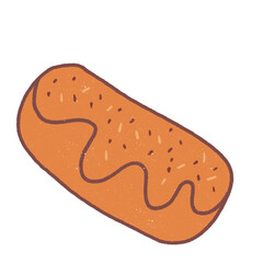 Bakery Hand drawn Illustration.