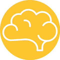  Brain Vector Icon
