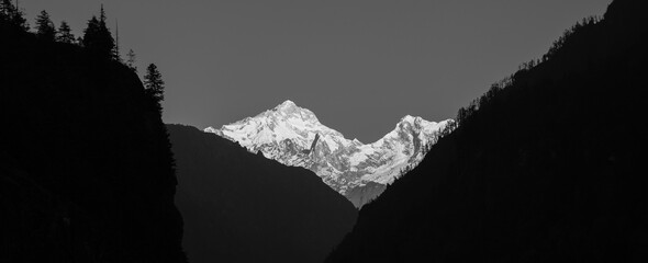 Manaslu. Himalaya - obrazy, fototapety, plakaty
