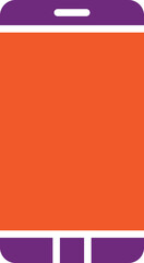 Fototapeta premium Mobile phone Vector Icon Design Illustration