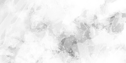 Beautiful white Watercolor chaotic texture with splashes , abstract white paint on a wall, Watercolor white and light gray texture for any design and decoration.