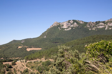 Fototapeta na wymiar Landscape outside Labastida; Basque Country; Spain