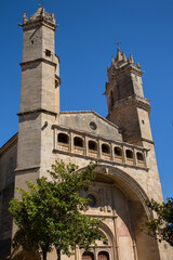 Fototapeta na wymiar Church Tower, Elceigo Village, Basque Country; Spain