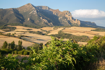 Pena Blanca in Kodes Mountains outside Aguilar de Codes Village, Navarra; Spain