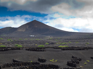 Vulkanlandschaft auf Lanzarote