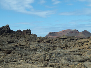 Fototapeta na wymiar Die Vulkaninsel Lanzarote in Spanien
