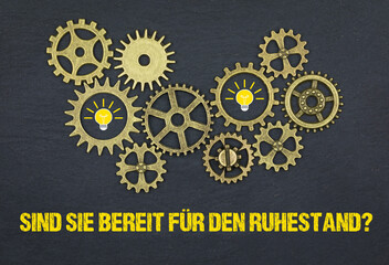 Sind Sie bereit für den Ruhestand?	
