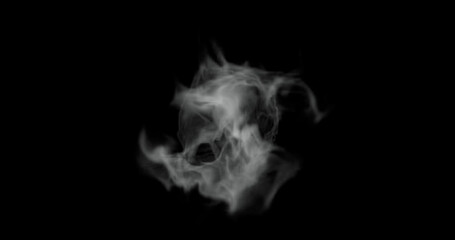 isolated steam or gas smoke texture for fire or hot temperature
