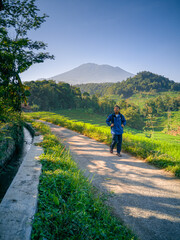 Mount Ciremai, one of the mountains in West Java. This highest mountain in West Java has a very beautiful natural beauty, one of which is in Bantaragung Village and Sindangpano Village. 