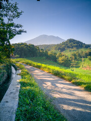 Mount Ciremai, one of the mountains in West Java. This highest mountain in West Java has a very beautiful natural beauty, one of which is in Bantaragung Village and Sindangpano Village. 