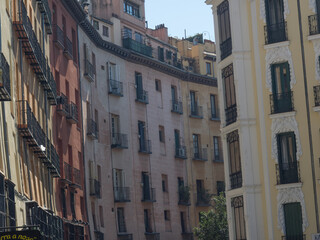 Die spanische Hauptstadt Madrid
