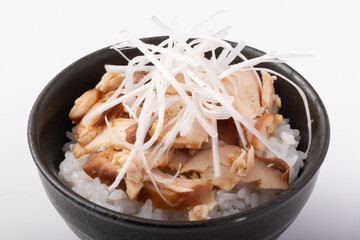 鶏チャーシュー丼