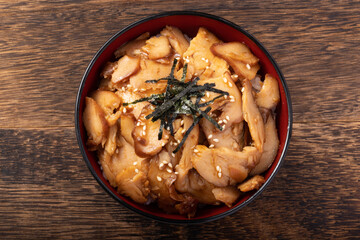 鶏チャーシュー照り焼き丼