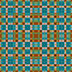 Abstract refracted geometric print. Seamless pattern.