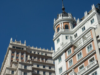 Fototapeta na wymiar Madrid in Spanien