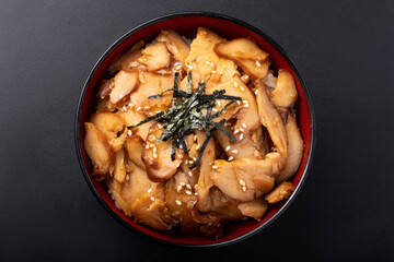 鶏チャーシュー照り焼き丼