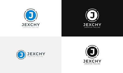 Jexchy J Letter Logo