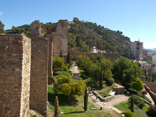 Fototapeta premium Malaga in Spanien