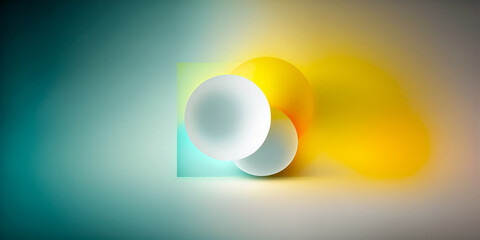 Background image, abstract art, gradient, light, color, digital illustration