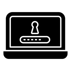 Vector design of secure laptop 