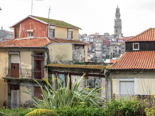 Die Stadt Porto am Douro in Portugal