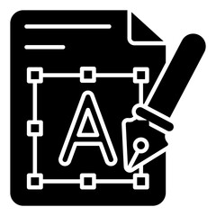 Modern design icon of transform tool 