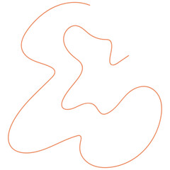 Abstract Scribble Line Hand drawn