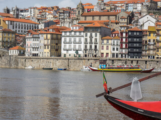 Obraz premium Die Stadt Porto am Douro