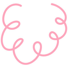 Abstract Scribble Line Hand drawn