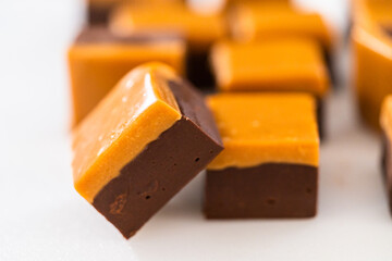 Caramel fudge