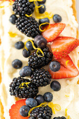 Mascarpone tart