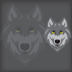 wolf vector illustrations, angry wolf vector, wolf icons, Wolf Vintage Logo Stock Vector, angry wolf vector illustration, wolf icon for logo, gaming wolf icon