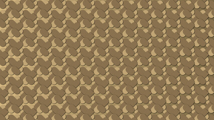 Beige/brown Colored Geometrical textured pattern with decorative ornamental illustrations for desktop, wallpaper, background, texture