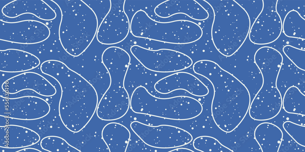 Poster Pattern of macro liquids. Texture bacteria under the microscope. For print and stylish illustrations. Application on pillows, textiles, packaging, notebooks.