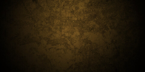 Black and brown stone concrete grunge wall texture and backdrop background anthracite panorama. Panorama dark black and brwon stone marble slate backdrop vanttege background or texture.