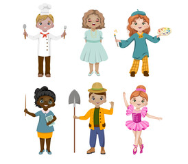 Set children of the profession