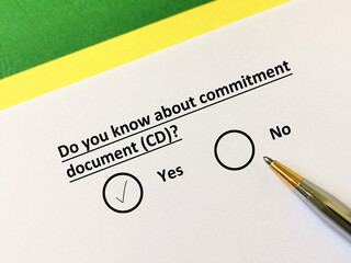 Questionnaire about procurement