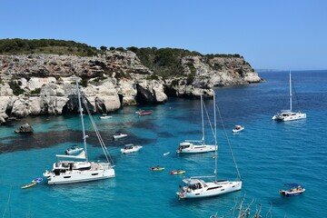 Cala Macarella, à Minorque