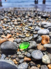 stones on the beach