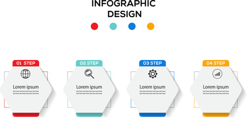 Infographics elements template for evolution series, diagram, Creative banner.